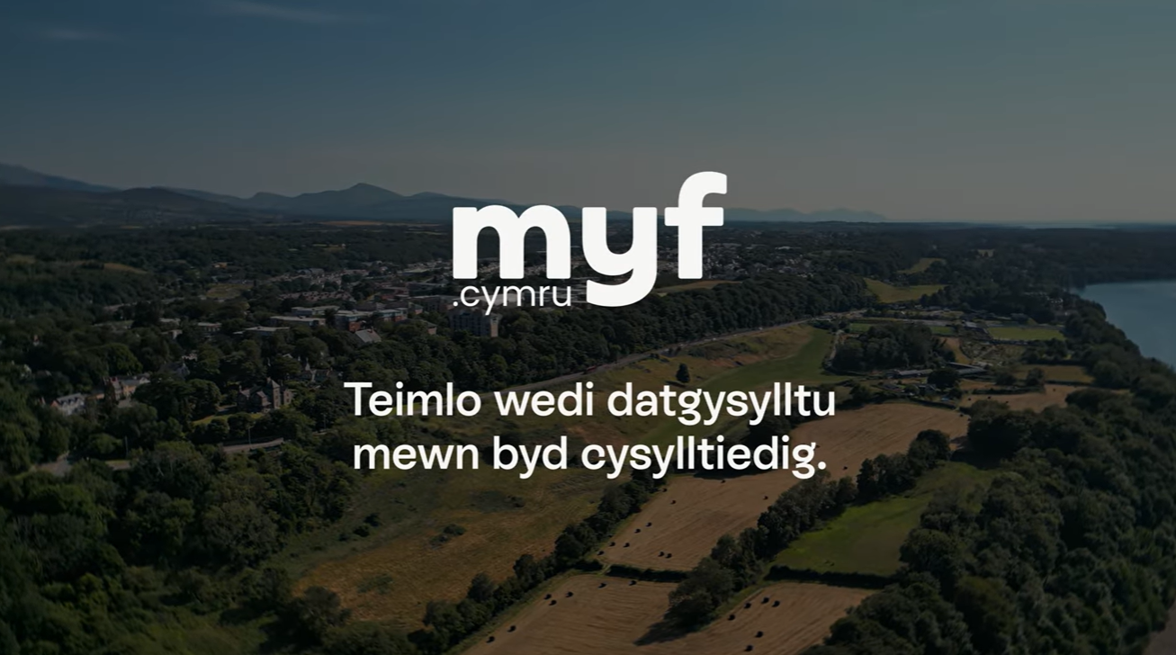 Teimlo wedi datgysylltu mewn byd cysylltiedig