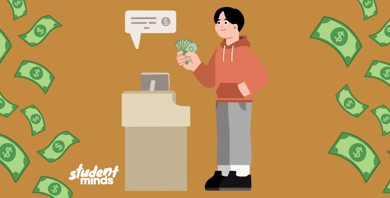 Man spending Money