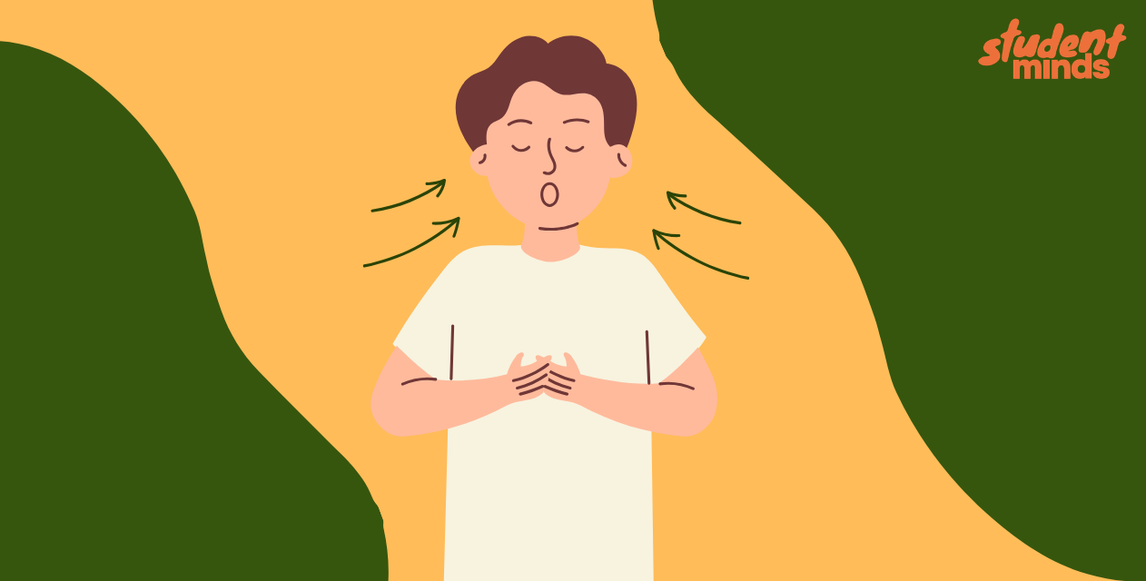 person breathing