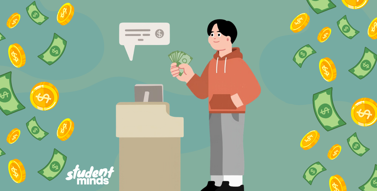 person with money