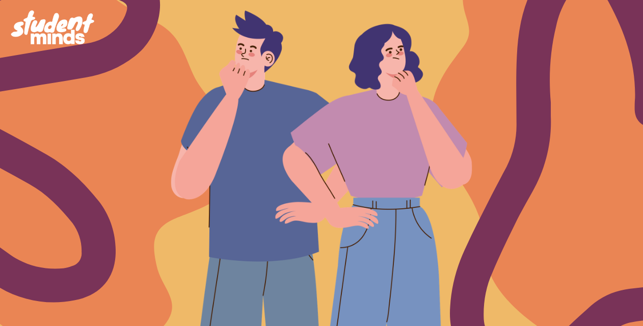 Worried people